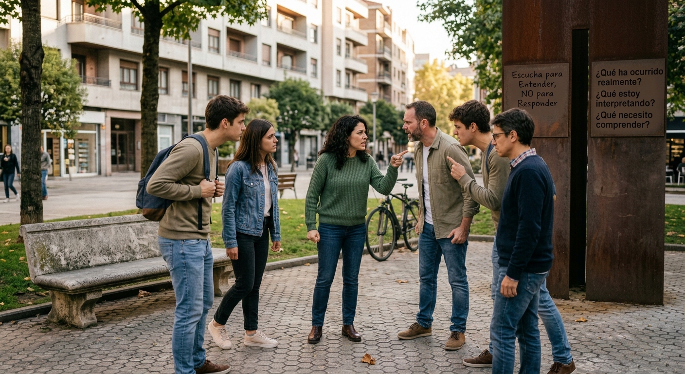 ¿Discutes por lo que te cuentas o por lo que realmente sucede?