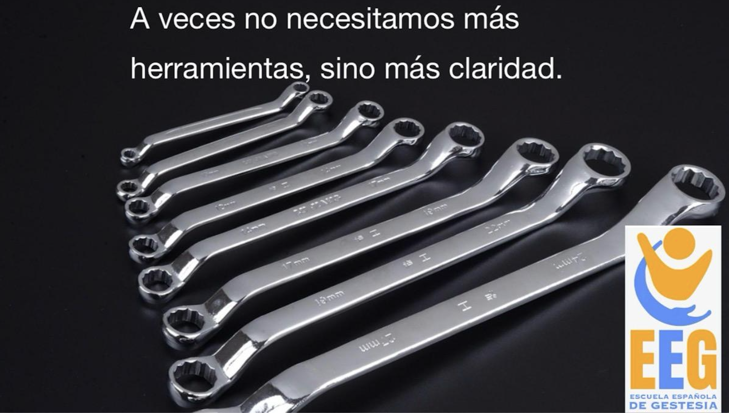 A veces no necesitamos más herramientas, sino más claridad.